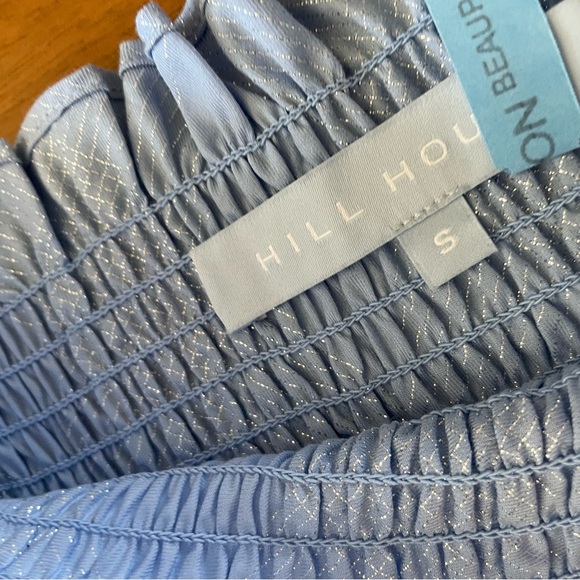 Hill House Blue Puff-Sleeve Maxi Dress - Picture 12 of 16